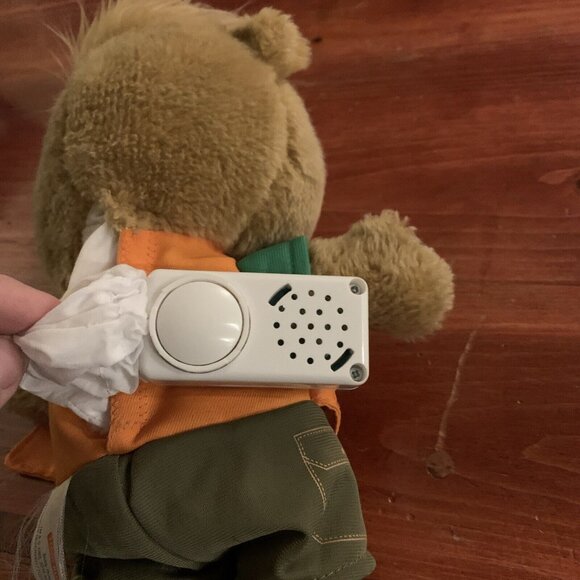 Teddy Ruxpin 1985-2018 Small Talking Singing Best Friend Stuffed Bear Working U3 - Picture 5 of 5